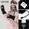 VECTOR Men's Women's Winter Ski Snowboard Waterproof and Warm Thick Snow Polar Fleece Gloves Snow Sports Gloves Snow Gloves 2