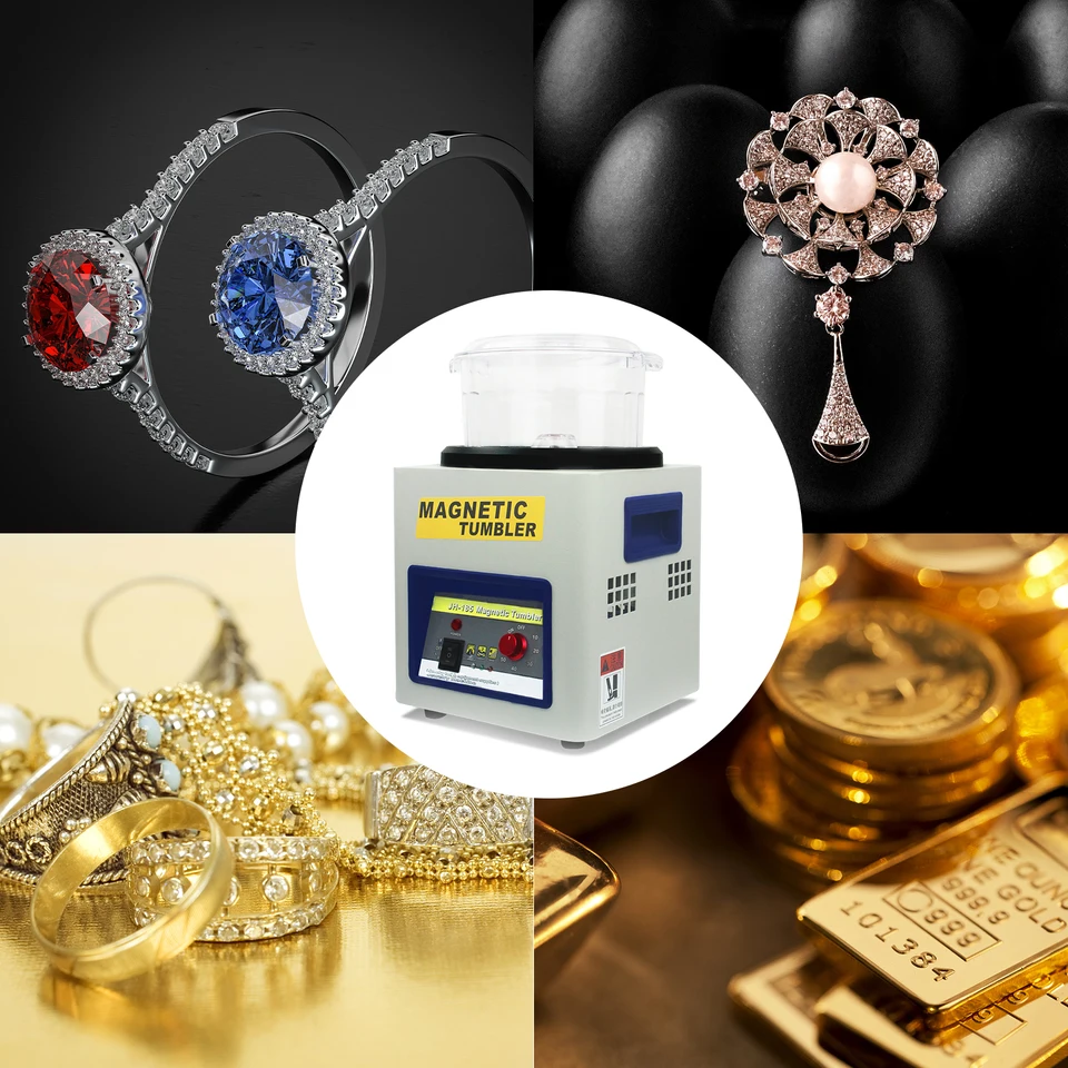 磁気バレル　バレル研磨機JH-185 Magnetic Tumbler Amazon | BAOSHISHAN KT-185 110V/220V 磁気バレル研磨機600g 磁気