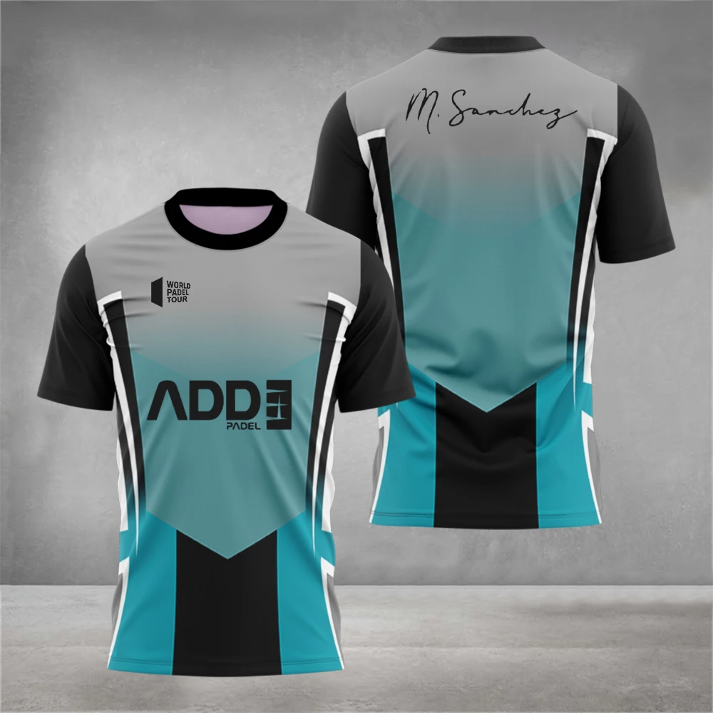

Fashion 3D Tie-Dye Printed T Shirt For Men Outdoor Badminton Tennis Sportswear Summer Breathable Short Sleeve Casual O-neck Tops