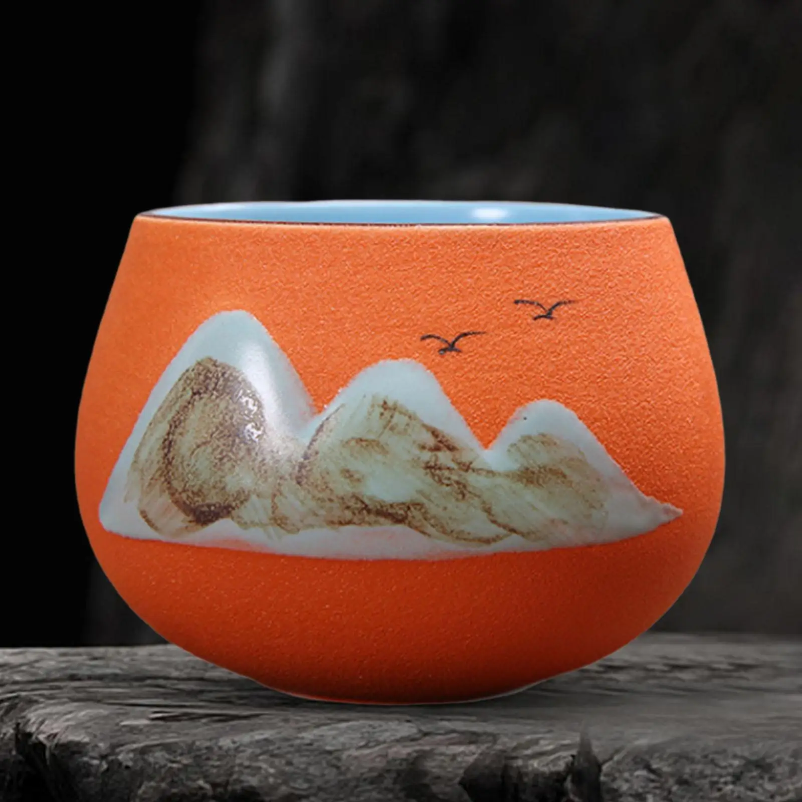 Ceramic Cup Tabletop Serveware Classic Kung Fu Tea Cup for Office Home Ceramic Cup Tabletop Serveware Classic Kung Fu Tea Cup for Office Home