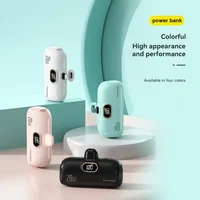 Mini batterie externe chargeur Portable sans fil Capsule Powerbank charge rapide batterie externe d'urgence pour IPhone Xiaomi Huawei 2
