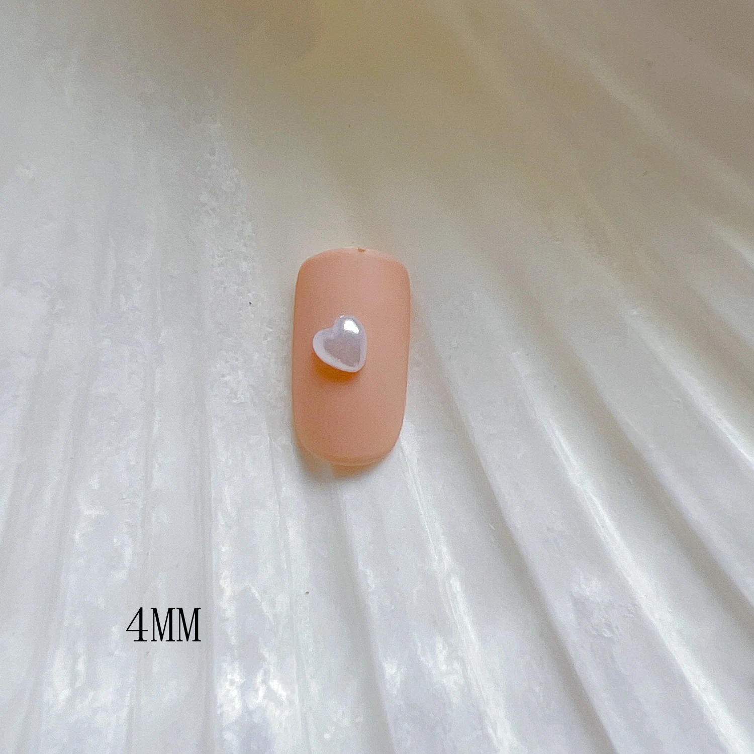 100pcs 다른 모양 플랫 백 진주 스퀘어 하트 드롭 모양 진주 네일 장식 진주 네일 아트 장식