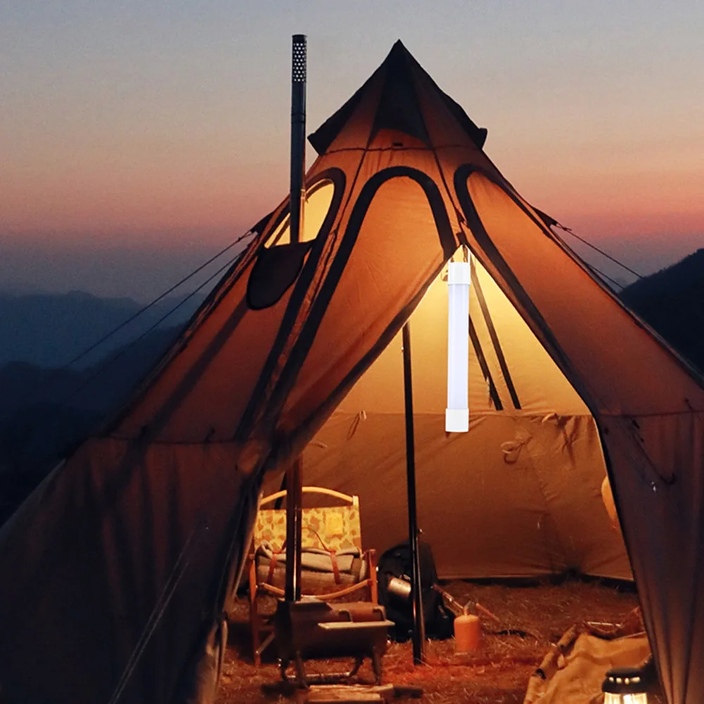 Description Picture 5 of itemLED Solar Service Work Light Hanging with Hook Portable Lantern Dimmable Multifunctional Type-C Charging for Outdoor Accessories