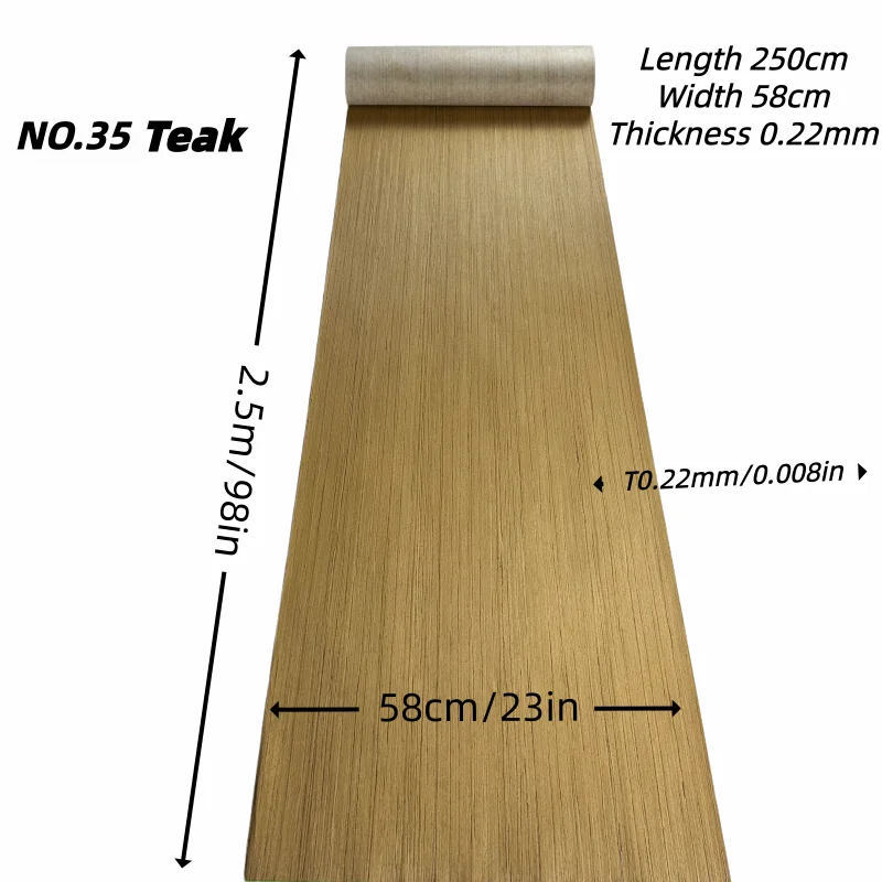 DIY High-EndTech Wood Veneer :for Wooden Refurbished Furniture Door Coffee Table Speaker Wall Panels Interior Home Decor