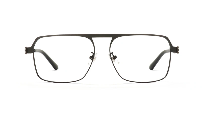 Titan legierung Brille Rahmen Photo chromismus fertig Myopie Brillen Männer Frauen mit Sonnenbrille grau verschreibung pflicht ige Myopie Brillen – Detail 6
