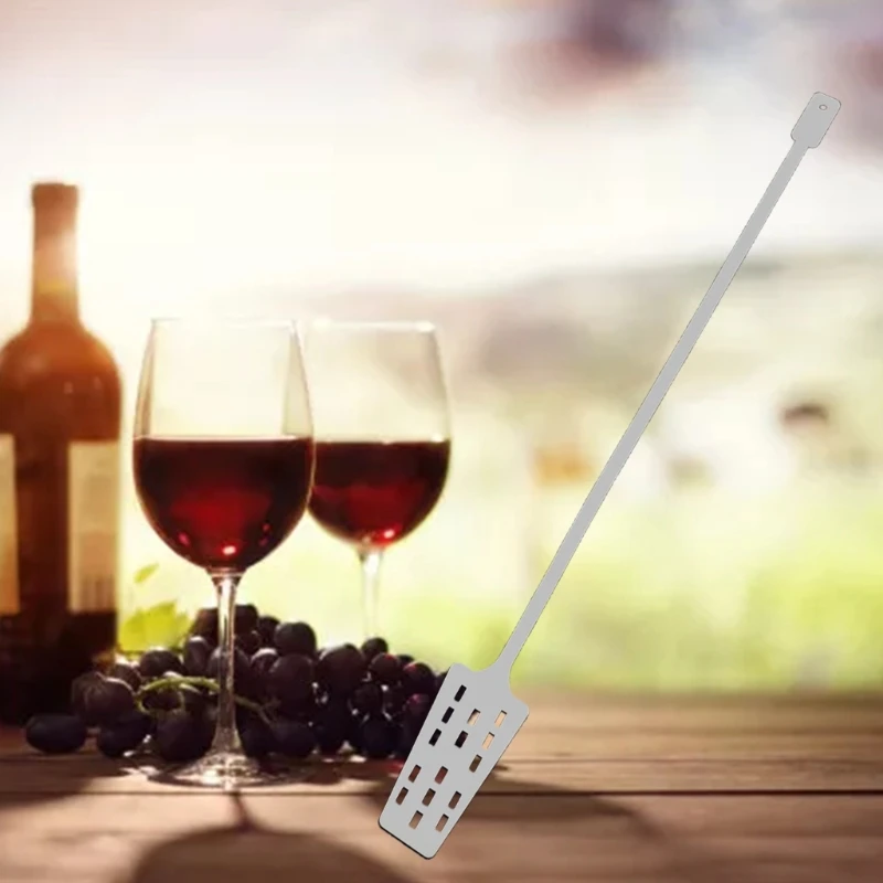 Cocktail Stirrers 367A Plastic Wine Stirring Paddle Home Kitchen Bar Self Wine Brewing Supplies