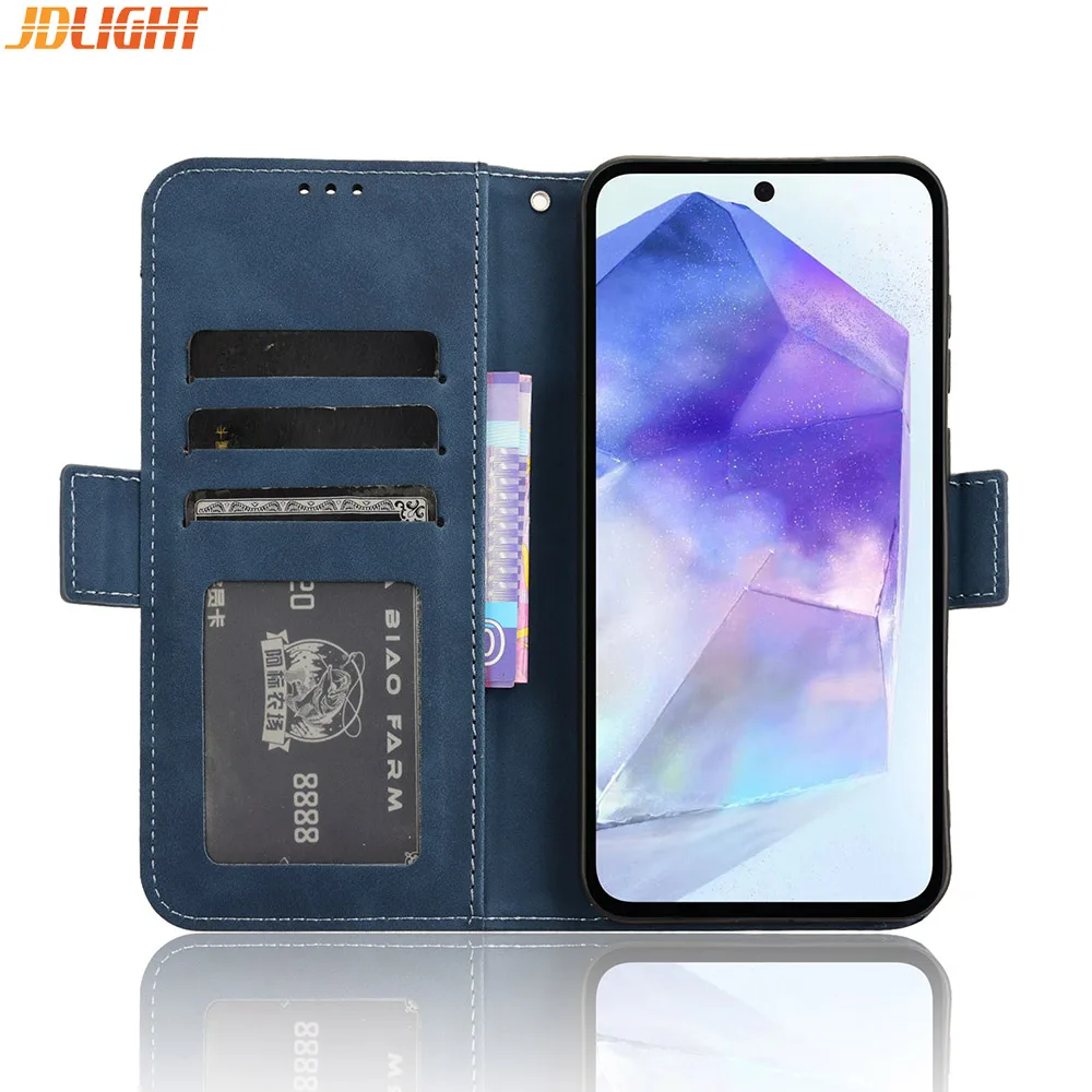 

Wallet Cases For Samsung Galaxy A35 5G Case Magnetic Closure Book Flip Cover Leather Card Holder Mobile Phone Bags