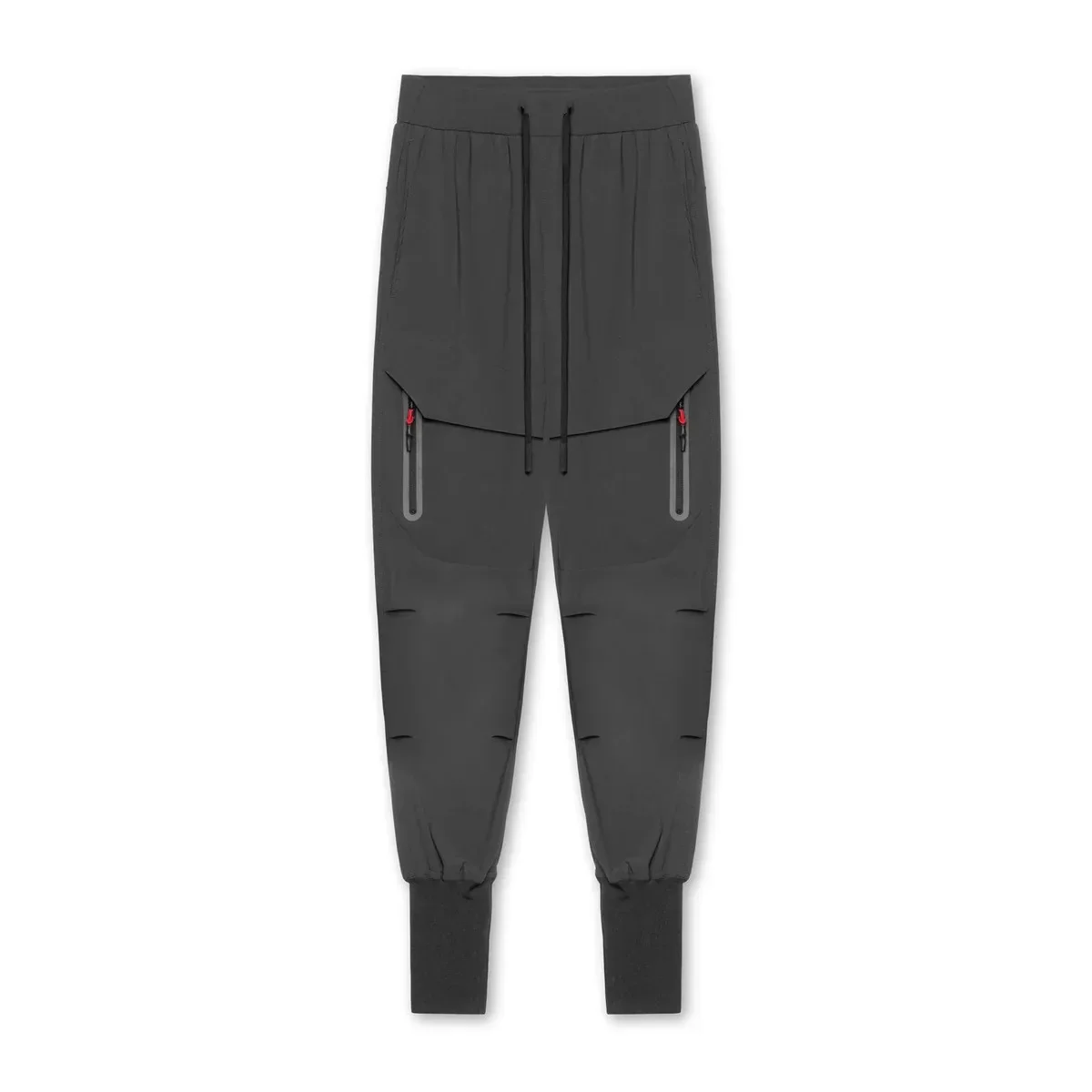 Quick Dry Fitness Long Pants Men's High Elastic Cuffed Sports Trousers Multiple Pockets New Hot Sale Of The Season Style Not Ava