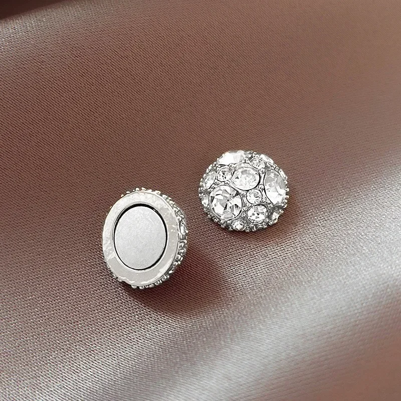 Magnetic Ear Clip Stud Earrings for Women