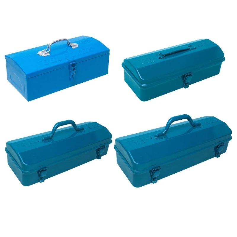 X37E Tool Box Lockable Organizer Storage Toolbox for Workshop Garage Household Large Capacity Dustproof Container Case 5