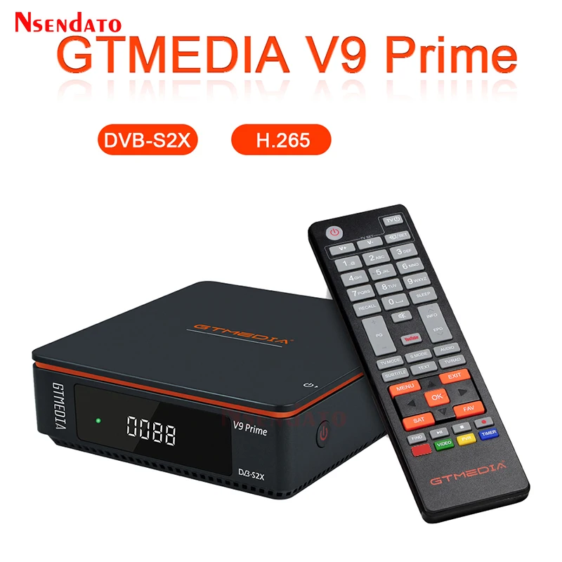 1080P Dvb-S2 Gtmedia V9 Prime Ricevitore Satellitare Eu Cline Ricevitore Tv Satellitare Wifi H.265 Hd Dvb S2 Freesat V9 Decoder Prime