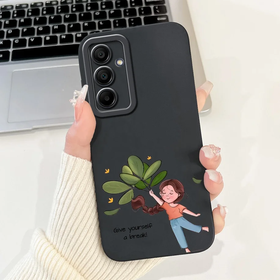 Floral Fashion Soft Silicone Phone Case - Elegant Flower Design