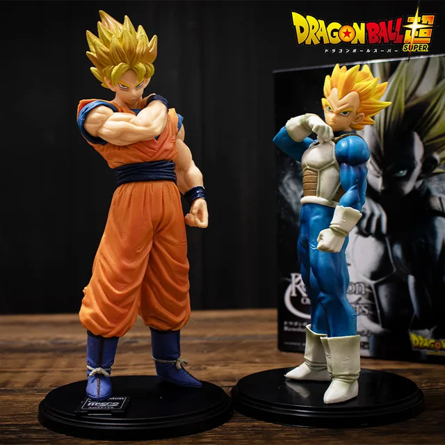 Colecione o Lendário Duo de Dragon Ball: Figuras de Son Goku e Vegeta Colecione o Lendário Duo de Dragon Ball: Figuras de Son Goku e Vegeta