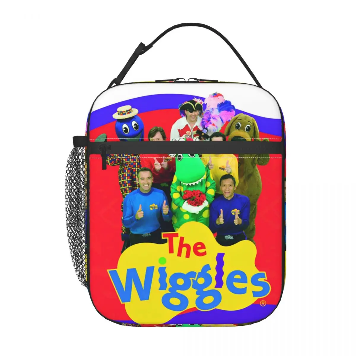 The Wiggles Tv Show Music Band Insulated Lunch Tote Bag For School Office Food Container Reusable Cooler Thermal Lunch Boxes