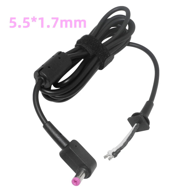 Cabo de Conector de Alimentação dc para Acer Aspire Carregador Adaptador V5591 V5-591g Nitro Spin Np515-51 90w 150w 17awg 55×17 mm
