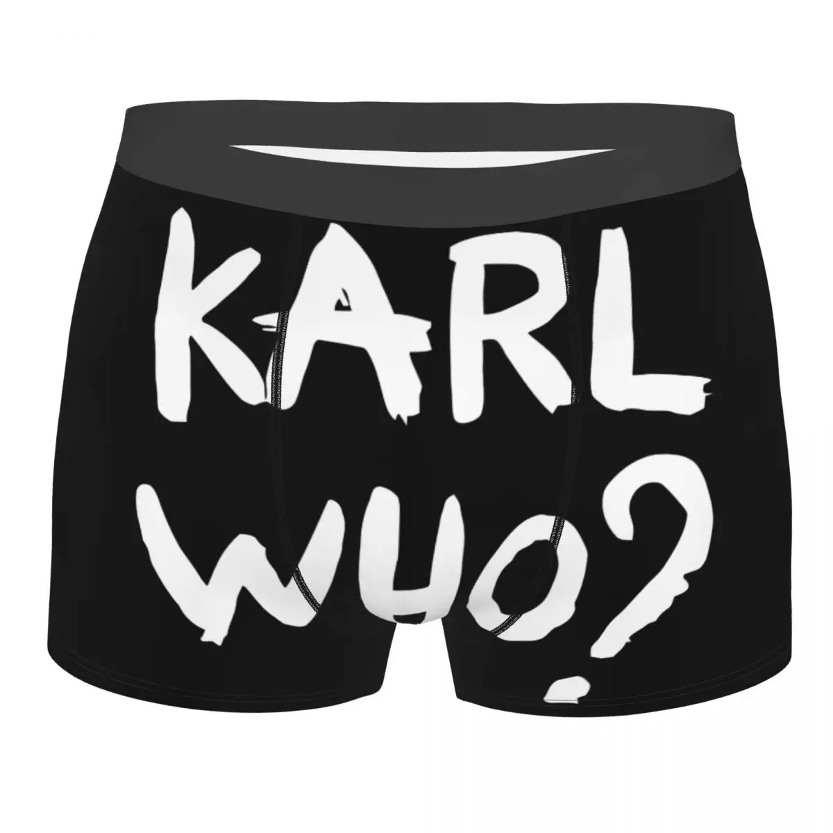 

Custom Karl Who Slogan Boxers Shorts Men's Briefs Underwear Cool Underpants