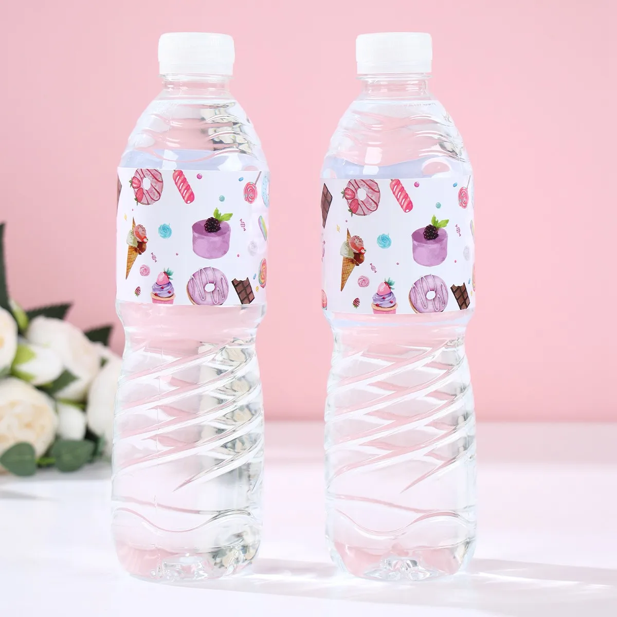 10Pcs Unicorn Happy Birthday Bottle Stickers Baby Shower Unicorn Party Decoration Kids 1St Birthday Party Unicorn Theme Party