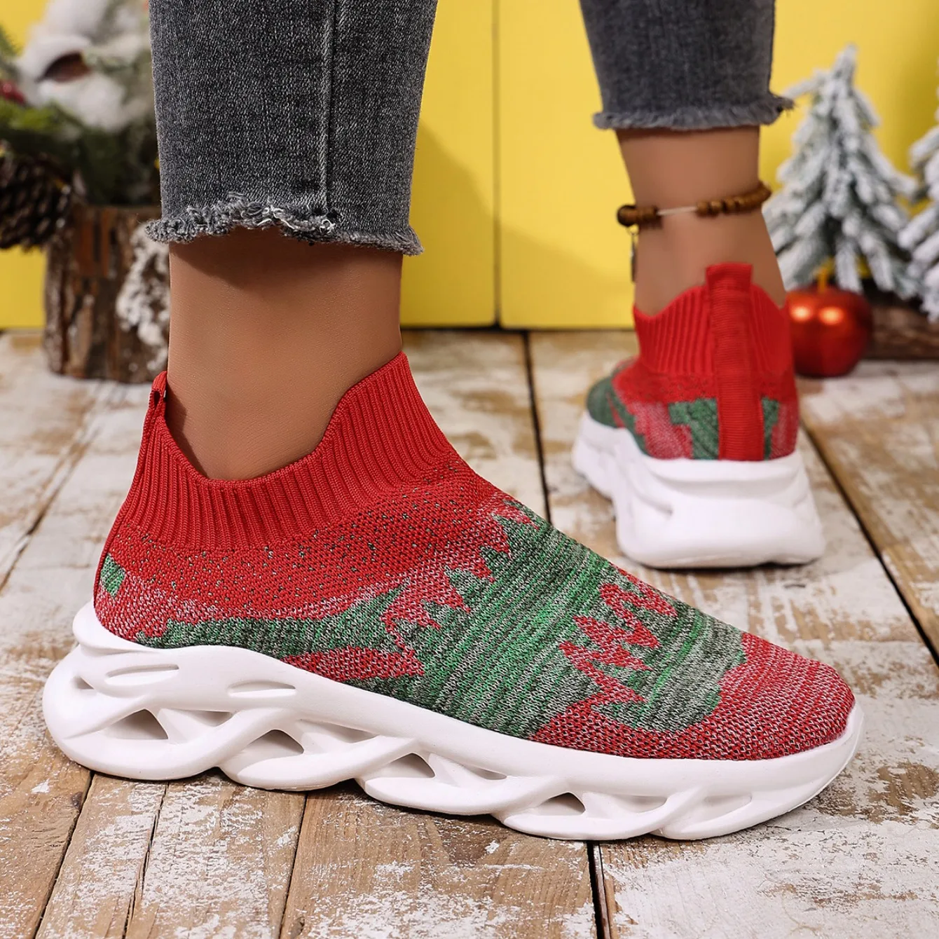 Women's Breathable Mesh Sneakers Comfortable Walking Shoes Summer_voghion.com