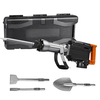 VEVOR Demolition Jack Hammer 2200W Jack Hammer Concrete Breaker 1350 BPM Heavy Duty Electric Jack Hamme 4/2pcs Chisels Bit 1
