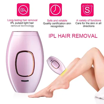 NEW IPL Laser Epilator for Body & Bikini – 500,000 Flashes Permanent Painless Hair Removal Device for Women, Home Use 1
