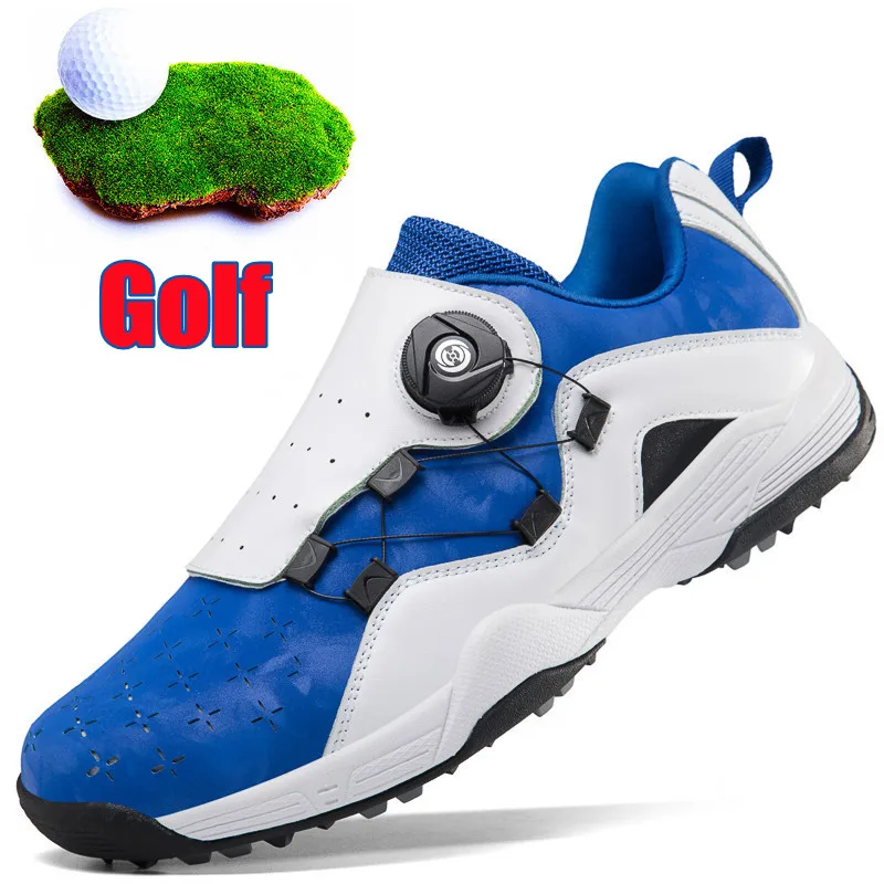 

Professional Men's and Women's Golf Shoes Outdoor Sports Shoes Waterproof Non-slip Golf Training Shoes Men