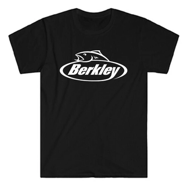 Berkley Fishing Fish Logo mens Black T-shirt Gift For Men All Size S To 3xl  - AliExpress