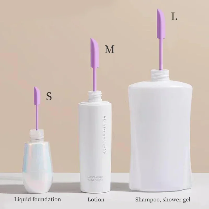 2 in 1 실리콘 스쿱 스크래퍼 세트 화장품 리퀴드 파운데이션 페이스 크림 스푼 스크래핑 페이스 스킨케어 도구 도매