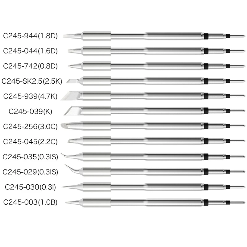 C245 T245 Constant Temperature Electric Soldering Iron Tips Universal For JBC Iron Soldering Station welding torch holder Welding & Soldering Supplies