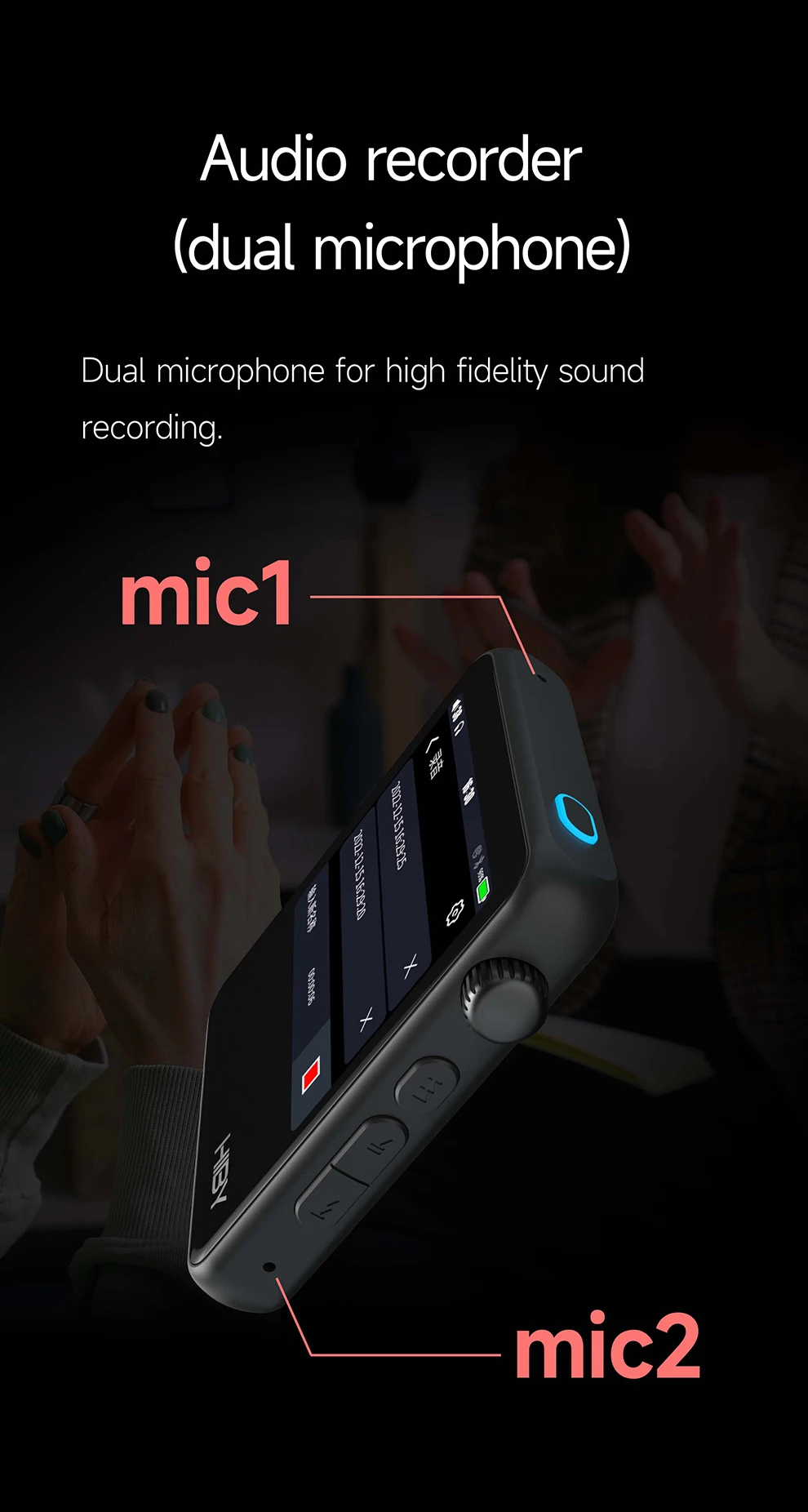 HiBy R2 II /R2 GEN 2 Portable MP3 Bluetooth Music Player USB DAC WiFi MQA LDAC DSD AirPlay Mini Walkman Hi-Res Audio Player
