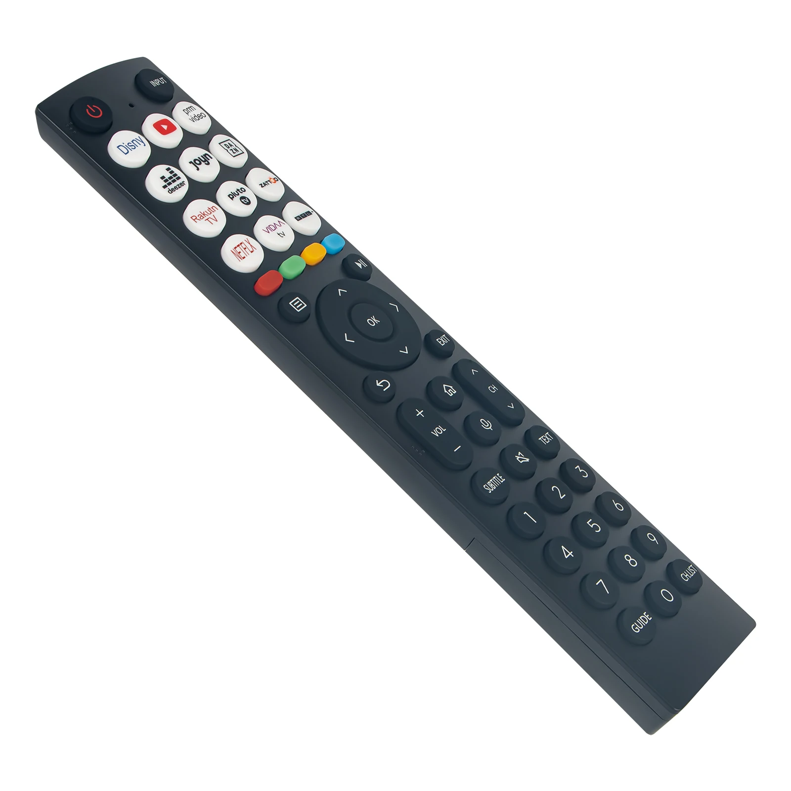 ERF2M36-0011 음성 교체 리모컨, Hisense TV 43E7KQ 50E7KQ 55E7KQ 65E7KQ 75E7KQ 에 적합, 신제품