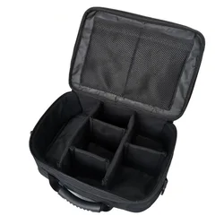 Bolsos de hombro portátiles para exteriores, organizador de carrete de pesca, bolso de almacenamiento de aparejos de pesca, estuche de transporte