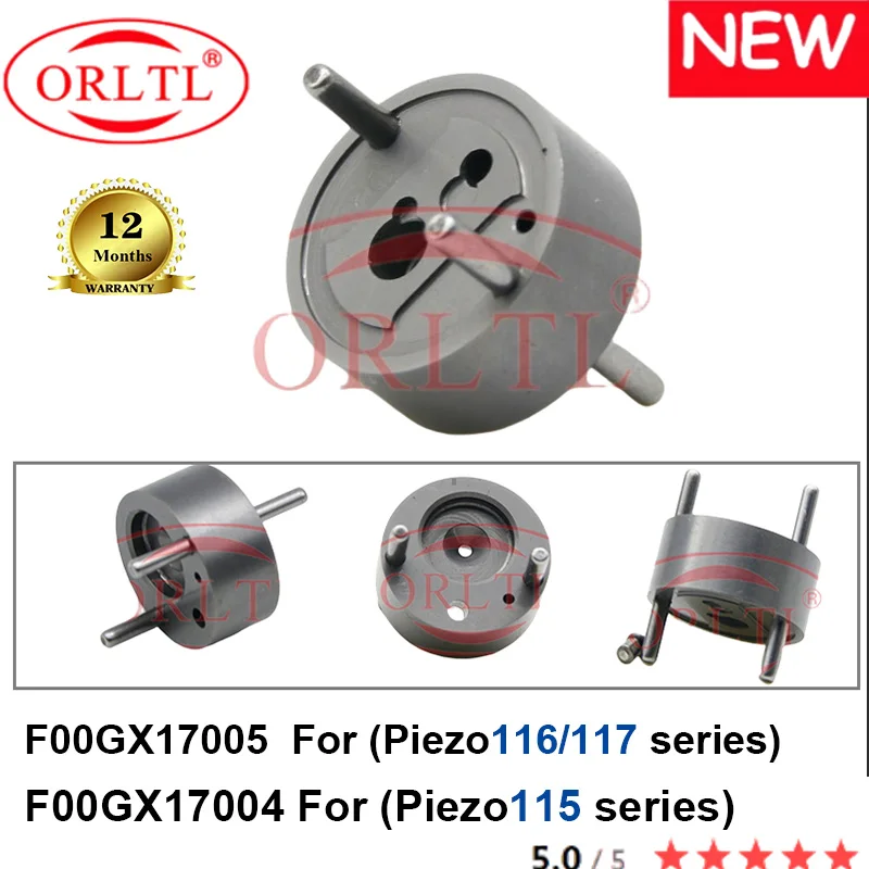 

ORLTL Новый F00GX17004 F00GX17005 для Bosch Piezo 0445115 0445116 0445117 серии, клапан управления форсункой с общей топливной магистралью