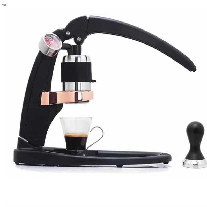1 pc manual/electric flair portable espresso coffee maker super stainless steel coffee machine 6