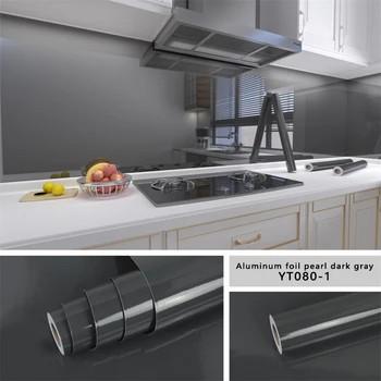 رخام فينيل فيلم ورق حائط ذاتي اللصق للحمام المطبخ دولاب كونترتوب ورق اتصال ملصقات الحائط البلاستيكية المقاومة للماء - Image 5