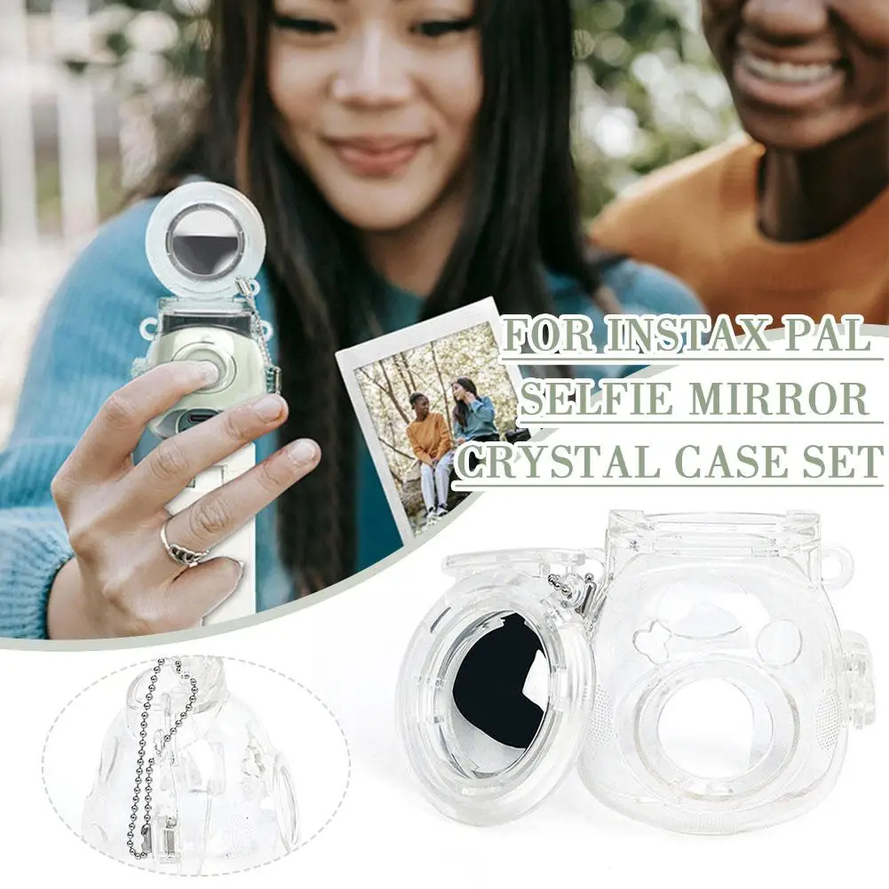 Per Fuji Instax Pal Photo Genie Selfie Mirror Set Protettivo Antigraffio Antigraffio Trasparente A4C7
