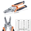 Multi-functional Clamp Crimping Pliers Cable Wire Stripping Pliers Crimping Tool 3