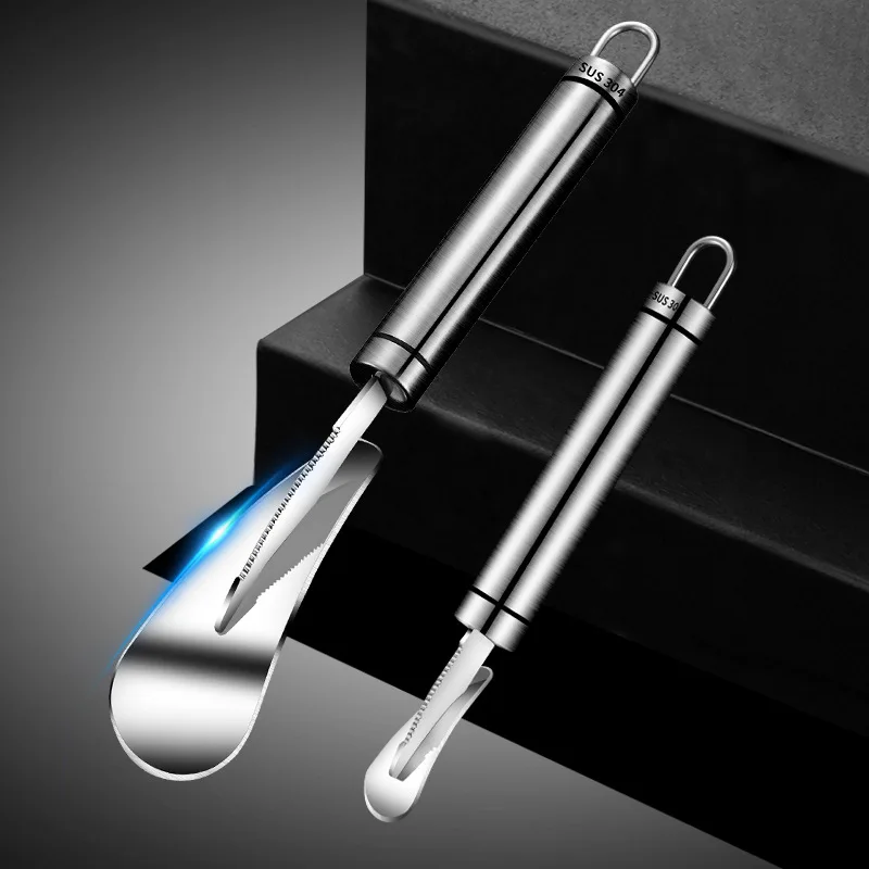 Pelapatate Arancione 304 In Acciaio Inox Pomelo Apri Arancione Pitaya Pelapatate Per Uso Domestico Pomelo Coltello Pelapatate Limone Pompelmo Pelapata