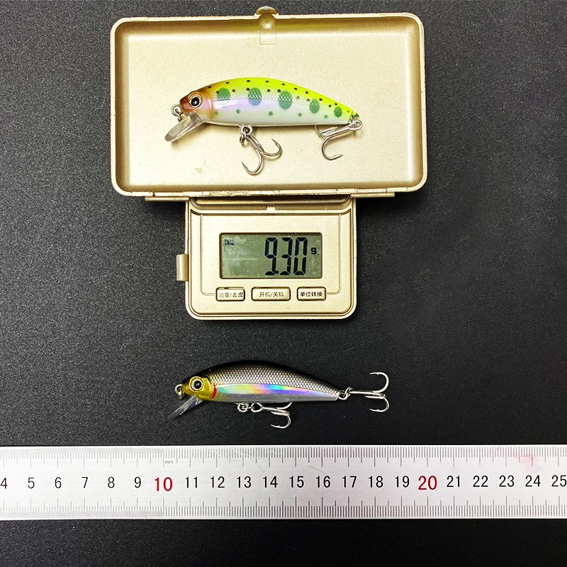 Lot De 6 Leurres Crankbaits Seasky – Eau Peu Profonde, Neufs, Pour Eau Douce Et Mer