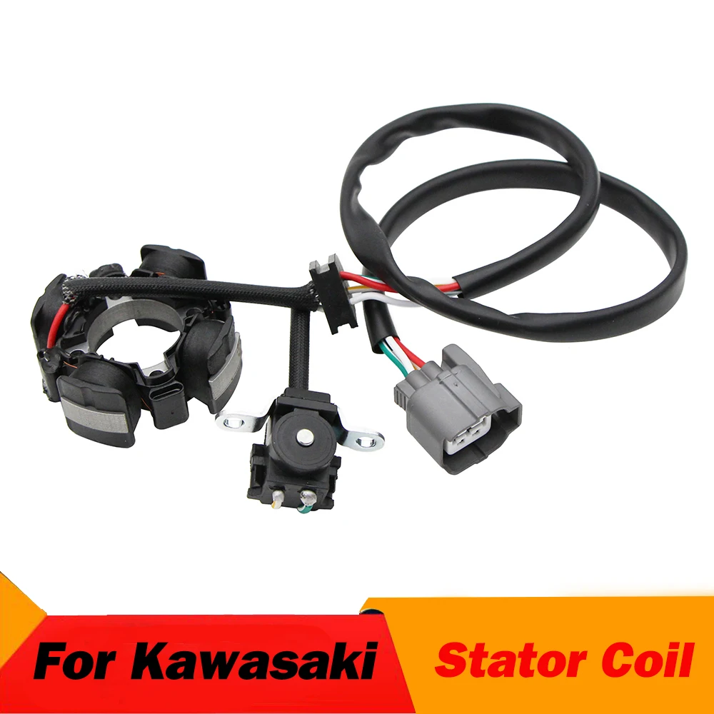 

Motorcycle Generator Magneto Stator Coil For Kawasaki KXF450 KX450 KX450F KX450D6F KX450D7F KX450D8F 21003-0035 21003-0075