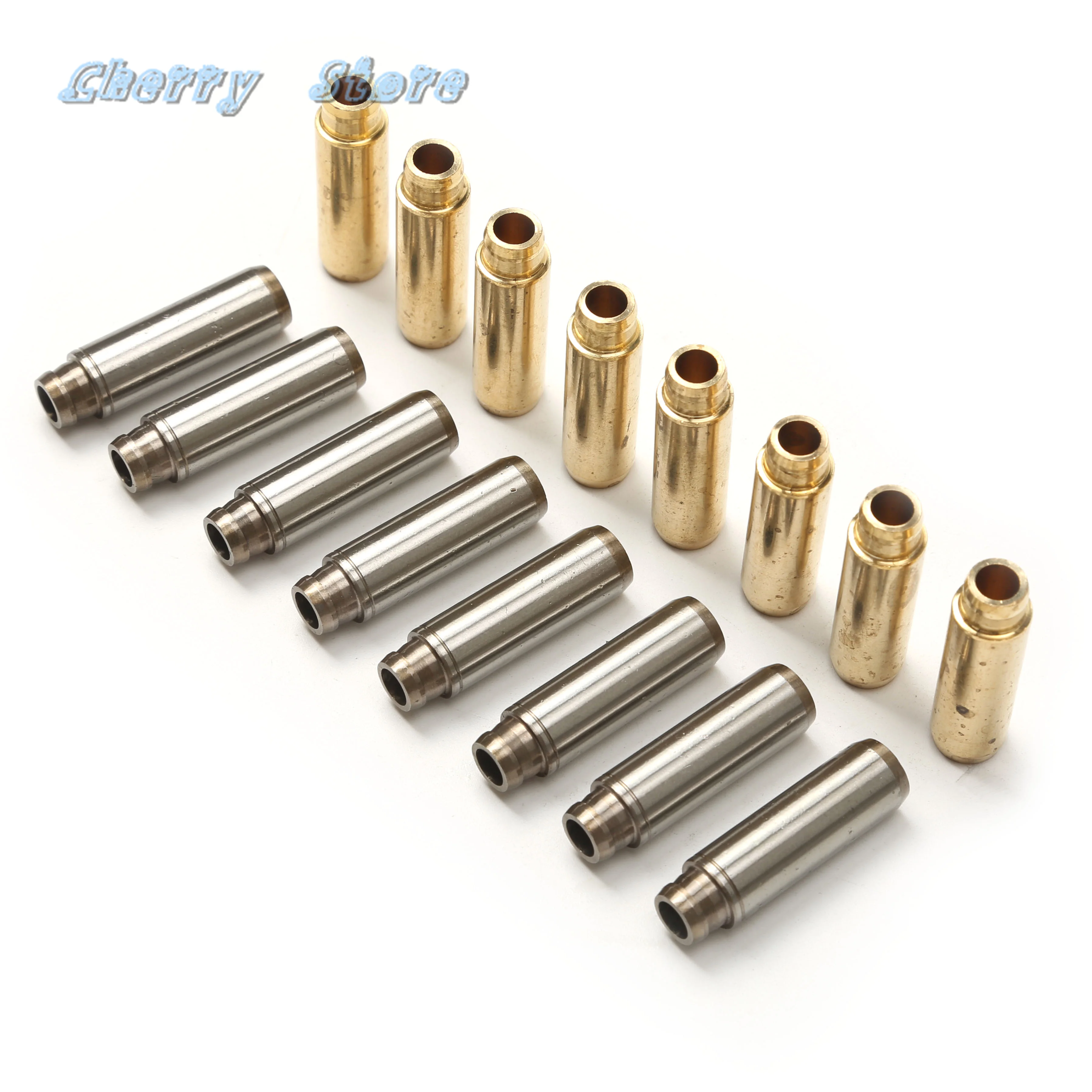 16pcs/set Engine Part Valves Shaft Guides Ø6mm Duct Catheter For Vw