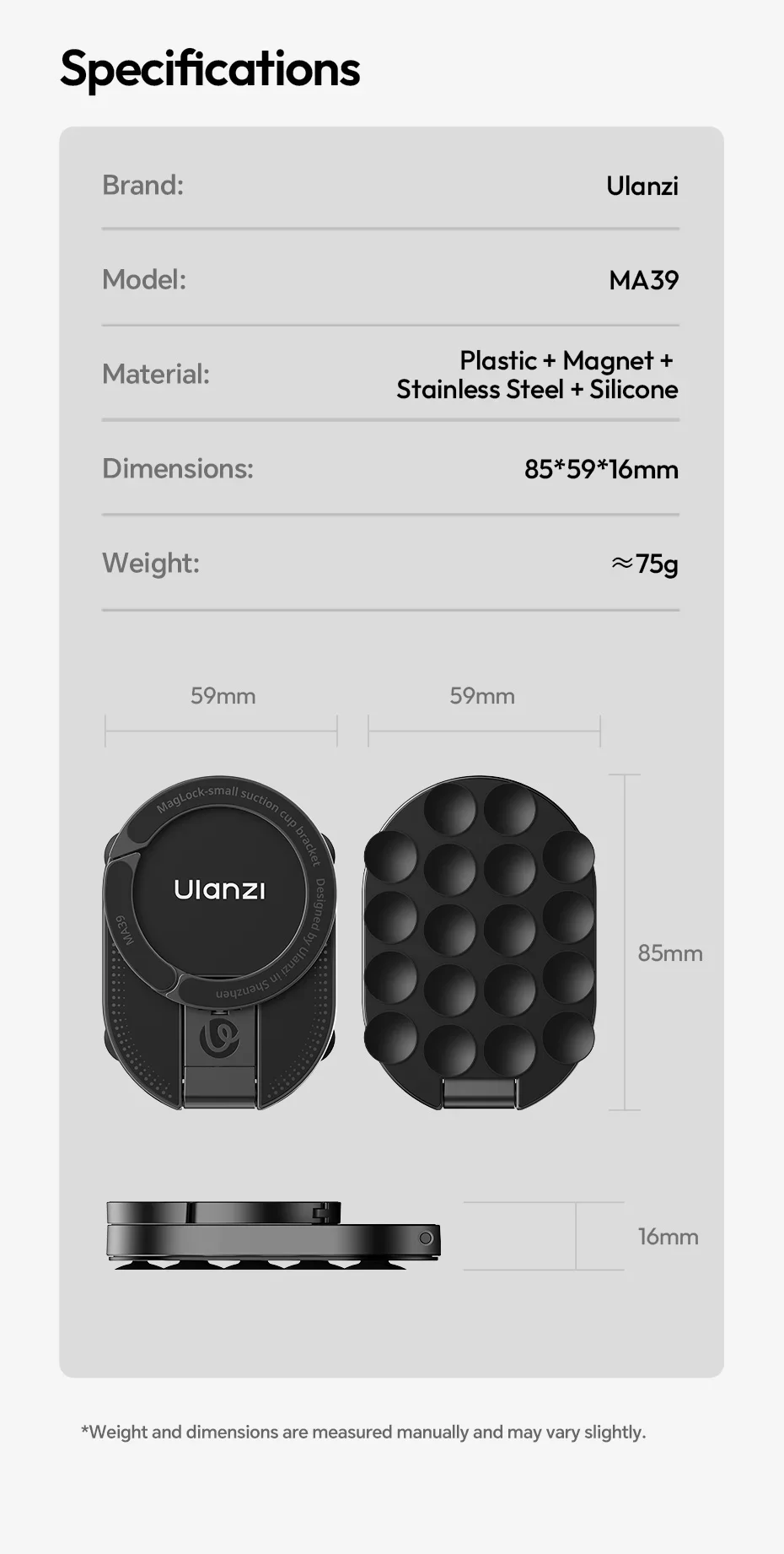 Ulanzi MA39 MagLock Phone Mount Image 5