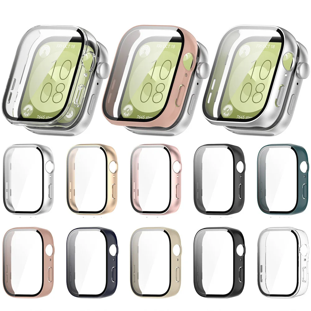 2-in-1 Protective Case with Tempered Glass Screen Protector