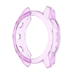 Premium TPU Anti - Scratch Silicone Protector Case - Soft Protective Shell & Bumper Cover - Garmin Fenix 7 (Purple)