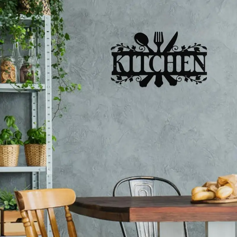 Metal Kitchen Sign Decor Kitchen Wall Decor Kitchen Wall Art Kitchen Word  Sign Kitchen Gift Kitchen Decor Cooking Gift Housewarming Gift