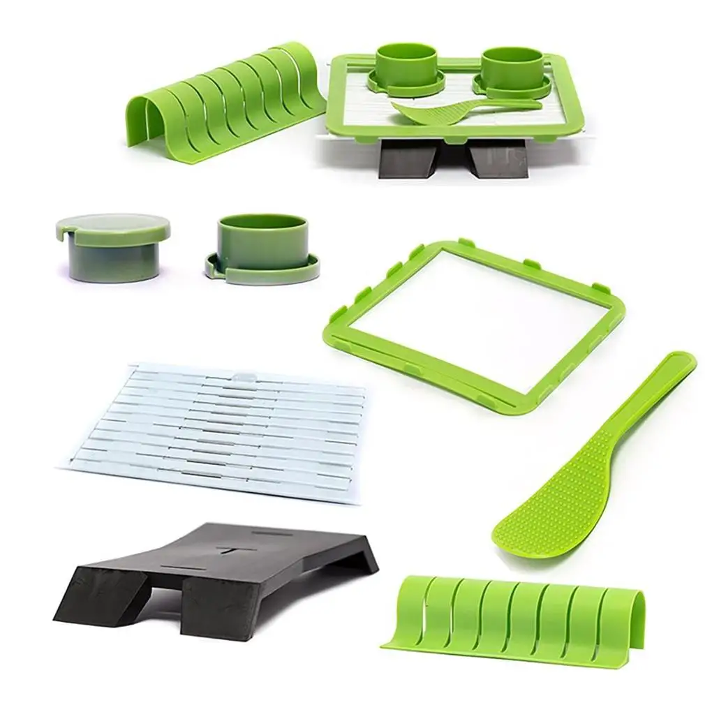 

Sushi Making Kit Tools Universal Home Roller Mold Set Kitchen Gadget