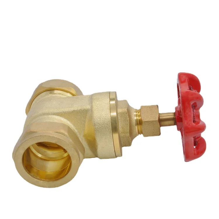 commutateur de en laiton pour isolation pompe chauffage eau compression tube cuivre 04