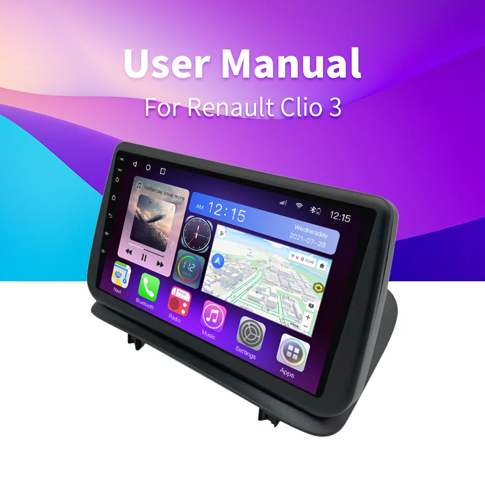 JUSTNAVI  for Renault Clio 3 CLIO User Manual RN29