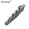5/8 Inch Bridge Reamer 1/2 Inch Shank HSS Taper Bridge Reamer Bit High Speed Steel Spiral Flute Drill Bit for Metal Construction 5