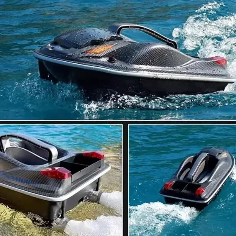 Voice Remote Control Automatic Bait Feeding Rc Fishing Boats Fish Detector 500m 3 Compartments 4kg Intelligent Cruise Control 4