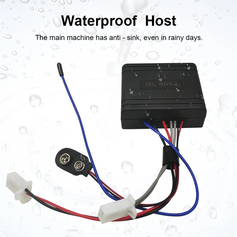 12V Siren Security Alarm System Remote Control Anti-theft Motorcycle Waterproof Auto Parts Remote Start Kit for Motorbike